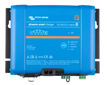 Victron Energy Ladegerät Phönix Smart IP43, 12V 30A, 1+1 Ausgang, 230V