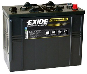Exide Gelbatterie, 12V 120Ah kompakt ES1300 (G120S)