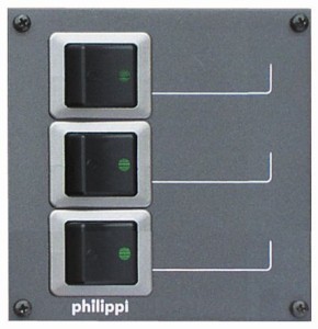 Philippi Schalttafel STV 203 2-polig