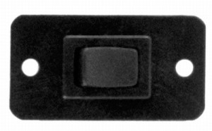 Philippi Schalttafel mit 1 einpoligen Wippschalter, 46 x 25mm