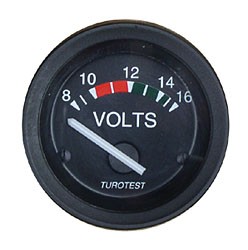 Philippi Voltmeter, 52mm Durchmesser
